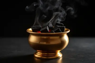 Brûle-encens à charbon